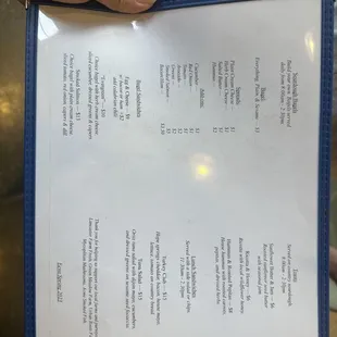 Menu Aug 2023