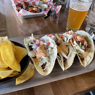 Chicken tacos