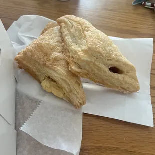 Guava and guava and cheese pastry