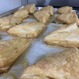 Cream cheese and guava turnovers.