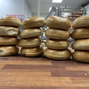 Fresh bagels