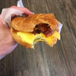 Ham, Egg and Cheese Bagel