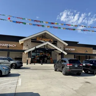 Front of the store on grand opening day