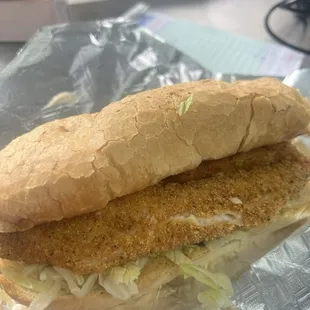 Catfish Poboy