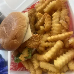 The Big Crunch Catfish Sandwich