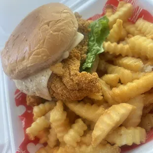 The Big Crunch Catfish Sandwich