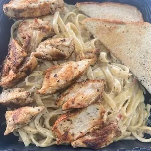 a meal in a plastic container