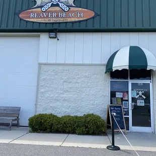 the front of reaver beach