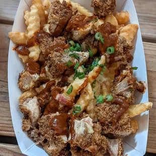 Another view of the buffalo chicken fries