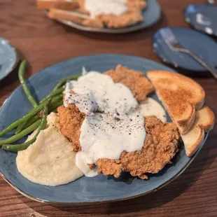 Large chicken fried chicken