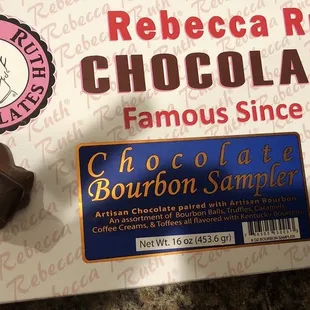 A Variety of Bourbon Chocolate