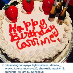 This cake is the bomb!