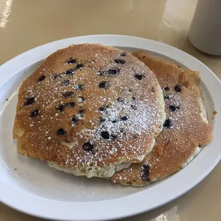 Blueberry pancakes