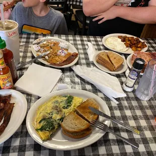 Breakfast time with my boys