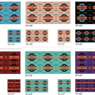 Geometric towel sets