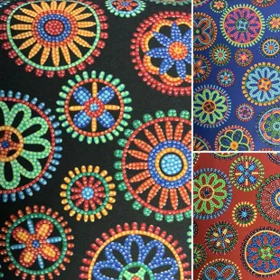 Beaded look wheel fabric