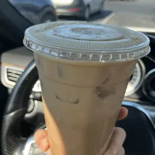 Caramel macchiato $5 large