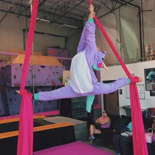 Costumes encouraged during October!