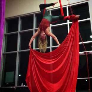 Back Balance Candy Cane