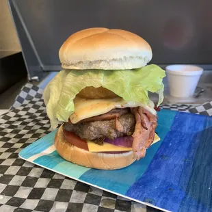 Kitchen Sink Burger
