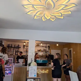Inside