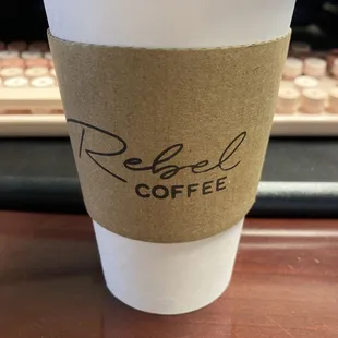 Hot sf vanilla latte