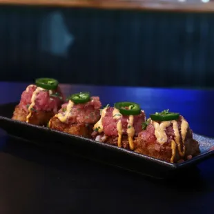 Ahi Tuna Crispy Rice