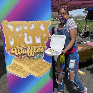 Danette of Sticky, Drippy Waffles
