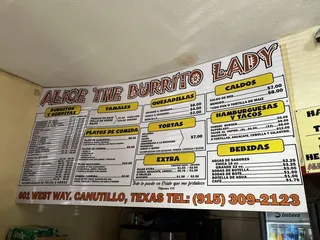 Alice The Burrito Lady