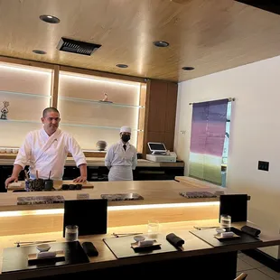 Nice, intimate atmosphere