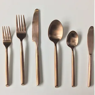 Copper Flatware