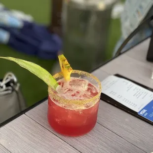 Spicy margarita (it&apos;s not spicy AT ALL!)