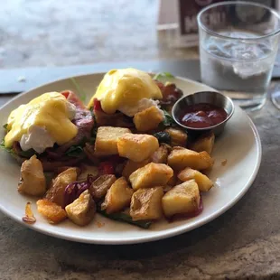 Eggs Rebel Benedict
