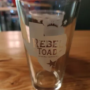 a glass of beer