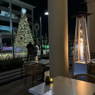 Views from outside patio