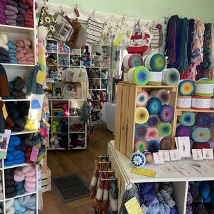 Enter the yarn labyrinth.
