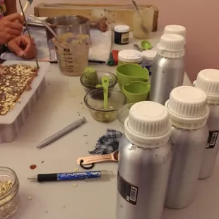Soap making class