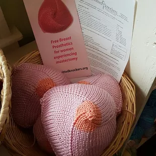 Prosthetic breasts!