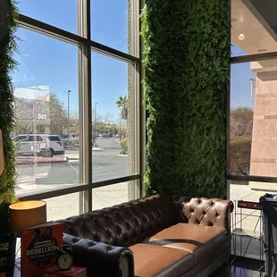 Waiting area inside
