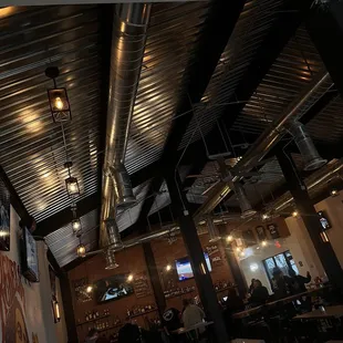 the interior of a restaurant