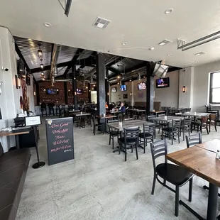 Inside seating