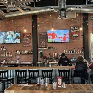 Looking At The Bar