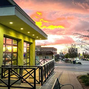 Front of the restaurant