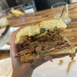 Cowboy Brisket Burger