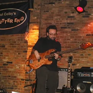 with The Brian Fitzpatrick Band at The Bitter End (NYC)
