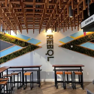 Indoor seating