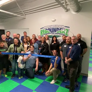 Greater Arden Chamber of Commerce Ribbon Cutting Ceremony for Rebounderz Sacramento.