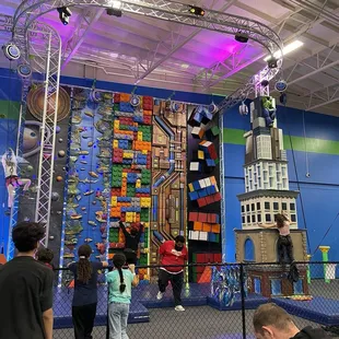 Lego Climbing Wall