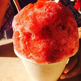 $3.50 shave ice. Ice is sooooo soft and smooth. Super good.