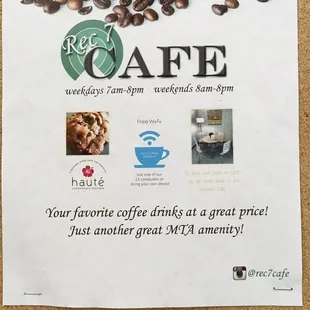 Their Instagram page shows the specials they are having and keeps you updated on what new baked good they ordered.